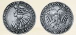 Srebrny gulden miasta Lubeki 1528 r.
